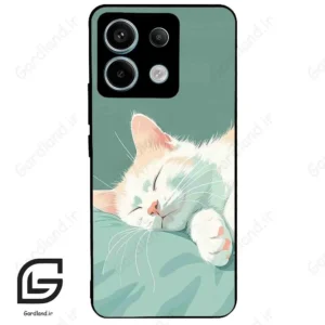 قاب گوشی شیائومی ردمی نوت 13 پرو (Redmi Note 13 Pro 5g ) طرح گربه کد 2403