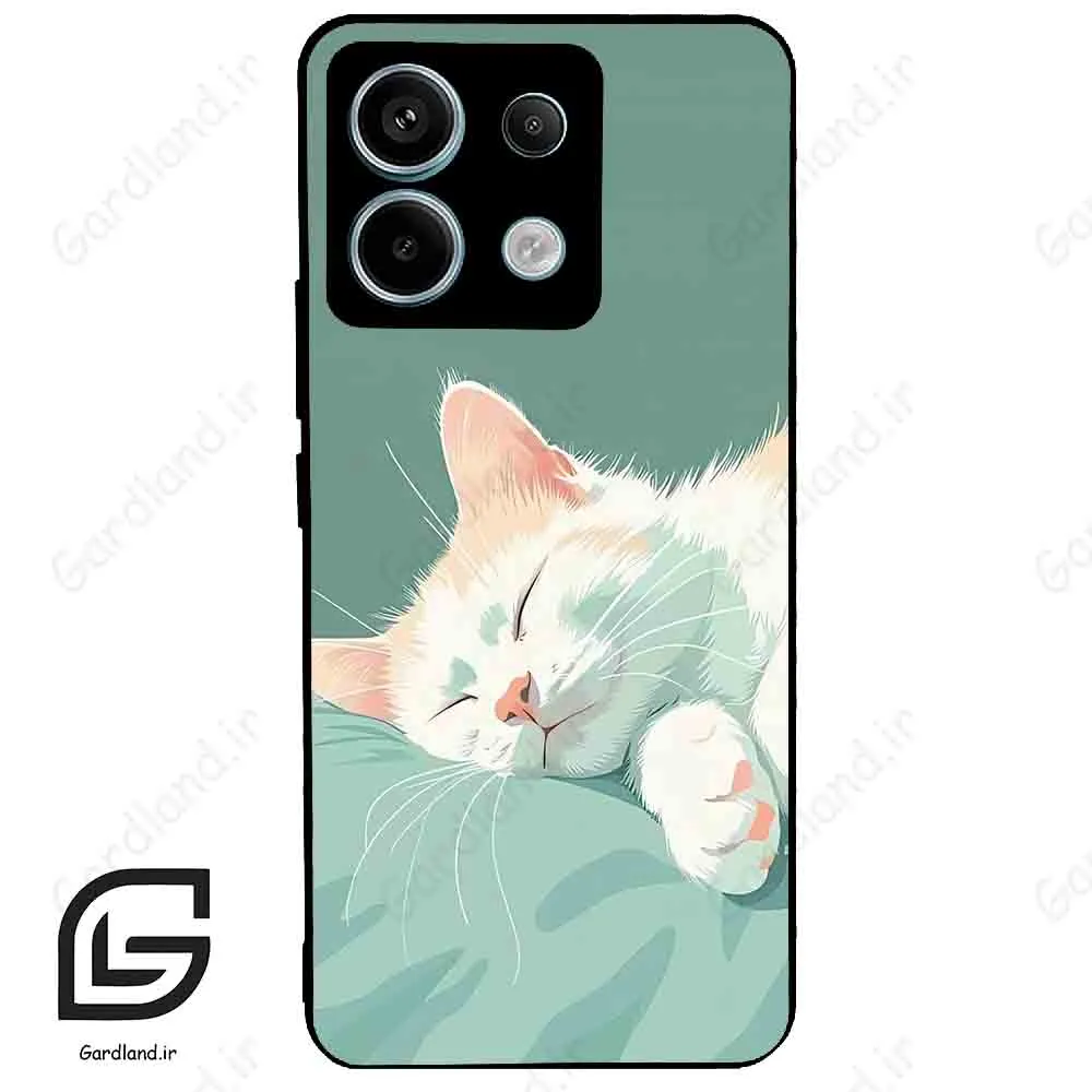 قاب گوشی شیائومی ردمی نوت 13 پرو (Redmi Note 13 Pro 5g ) طرح گربه کد 2403