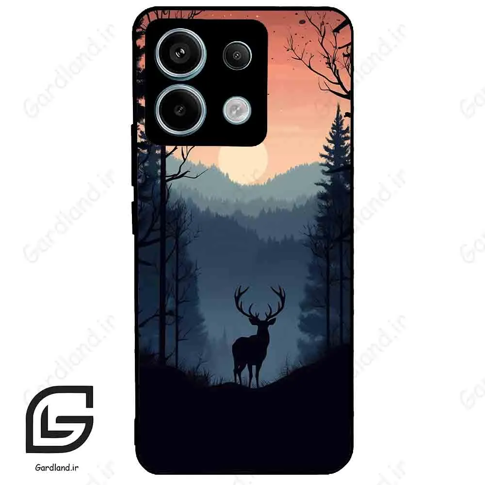 قاب گوشی شیائومی ردمی نوت 13 پرو (Redmi Note 13 Pro 5g ) طرح گوزن کد 2406