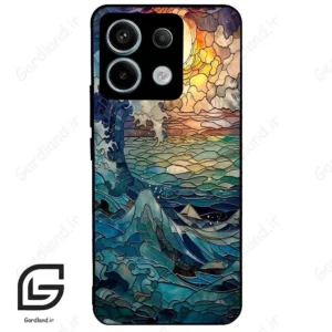 قاب گوشی شیائومی ردمی نوت 13 پرو (Redmi Note 13 Pro 5g ) طرح موج کد 2413