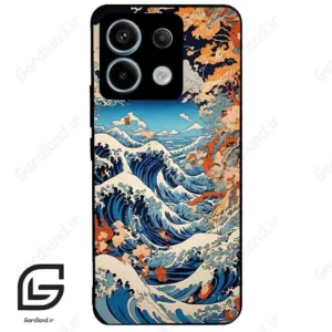 قاب گوشی شیائومی ردمی نوت 13 پرو (Redmi Note 13 Pro 5g ) طرح موج کد 2418