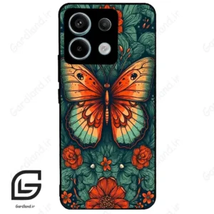 قاب گوشی شیائومی ردمی نوت 13 پرو (Redmi Note 13 Pro 5g ) طرح پروانه کد 2421