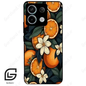 قاب گوشی شیائومی ردمی نوت 13 پرو (Redmi Note 13 Pro 5g ) طرح پرتقالی کد 2423
