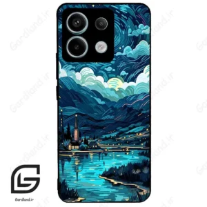 قاب گوشی شیائومی ردمی نوت 13 پرو (Redmi Note 13 Pro 5g ) طرح شب کد 2425