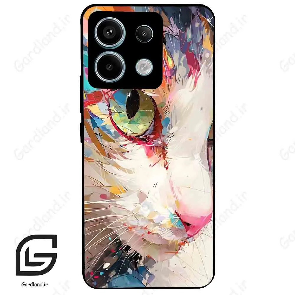 قاب گوشی شیائومی ردمی نوت 13 پرو (Redmi Note 13 Pro 5g ) طرح گربه کد 2437