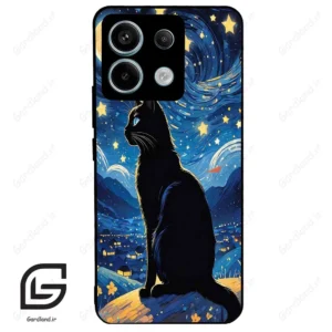 قاب گوشی شیائومی ردمی نوت 13 پرو (Redmi Note 13 Pro 5g ) طرح گربه کد 2438