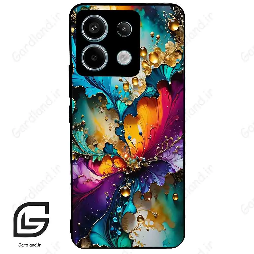 قاب گوشی شیائومی ردمی نوت 13 پرو (Redmi Note 13 Pro 5g ) طرح ابرنگی کد 2447