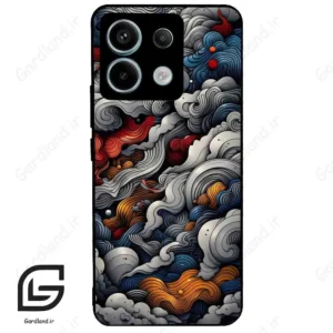 قاب گوشی شیائومی ردمی نوت 13 پرو (Redmi Note 13 Pro 5g ) طرح ابرنگی کد 2448