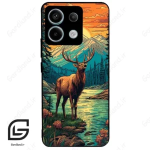 قاب گوشی شیائومی ردمی نوت 13 پرو (Redmi Note 13 Pro 5g ) طرح گوزن کد 2471