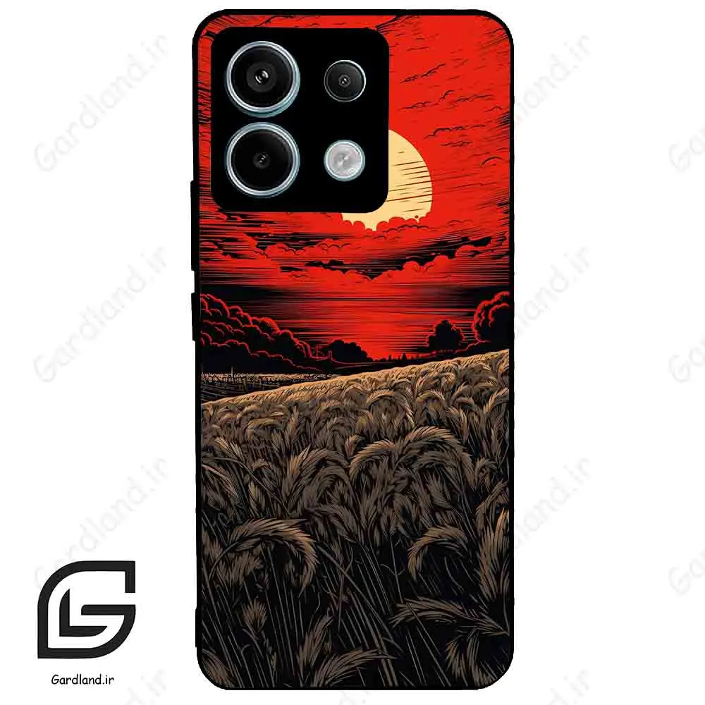 قاب گوشی شیائومی ردمی نوت 13 پرو (Redmi Note 13 Pro 5g ) طرح گندم کد 2472