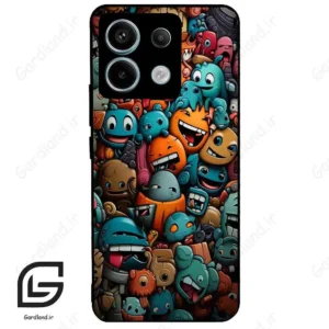قاب گوشی شیائومی ردمی نوت 13 پرو (Redmi Note 13 Pro 5g ) طرح استیکر کد 2478