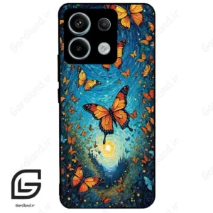 قاب گوشی شیائومی ردمی نوت 13 پرو (Redmi Note 13 Pro 5g ) طرح پروانه کد 2479
