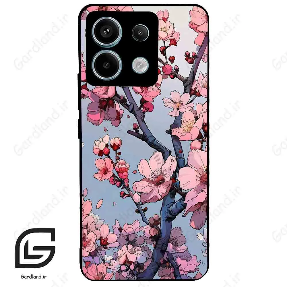 قاب گوشی شیائومی ردمی نوت 13 پرو (Redmi Note 13 Pro 5g ) طرح شکوفه کد 2481