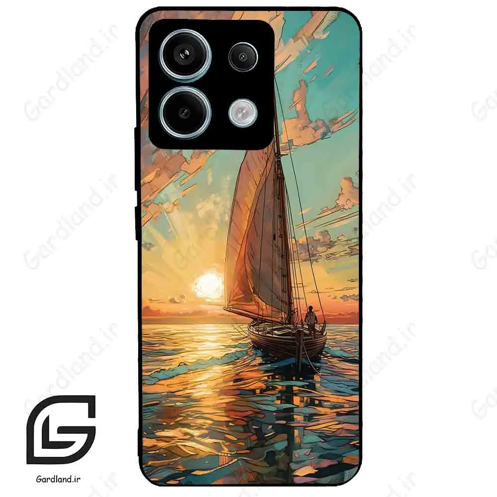 قاب گوشی شیائومی ردمی نوت 13 پرو (Redmi Note 13 Pro 5g ) طرح قایق کد 2485