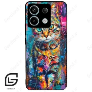 قاب گوشی شیائومی ردمی نوت 13 پرو (Redmi Note 13 Pro 5g ) طرح گربه کد 2488