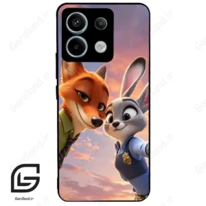 قاب گوشی شیائومی ردمی نوت 13 پرو (Redmi Note 13 Pro 5g ) طرح زوتوپیا کد 2495