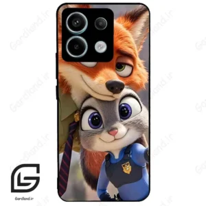 قاب گوشی شیائومی ردمی نوت 13 پرو (Redmi Note 13 Pro 5g ) طرح زوتوپیا کد 2496
