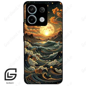 قاب گوشی شیائومی ردمی نوت 13 پرو (Redmi Note 13 Pro 5g ) طرح غروب کد 2505