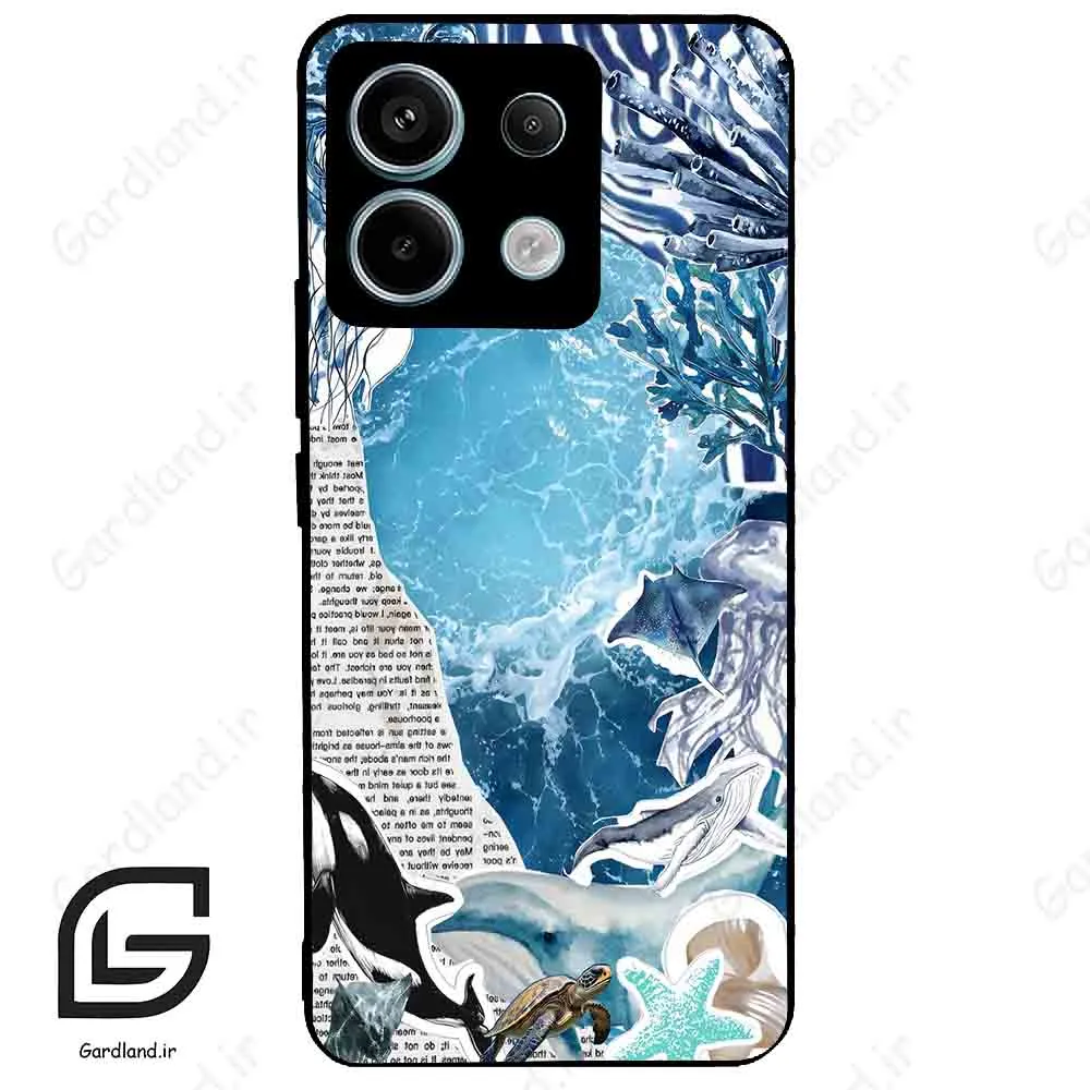 قاب گوشی شیائومی ردمی نوت 13 پرو (Redmi Note 13 Pro 5g ) طرح دریا کد 2516