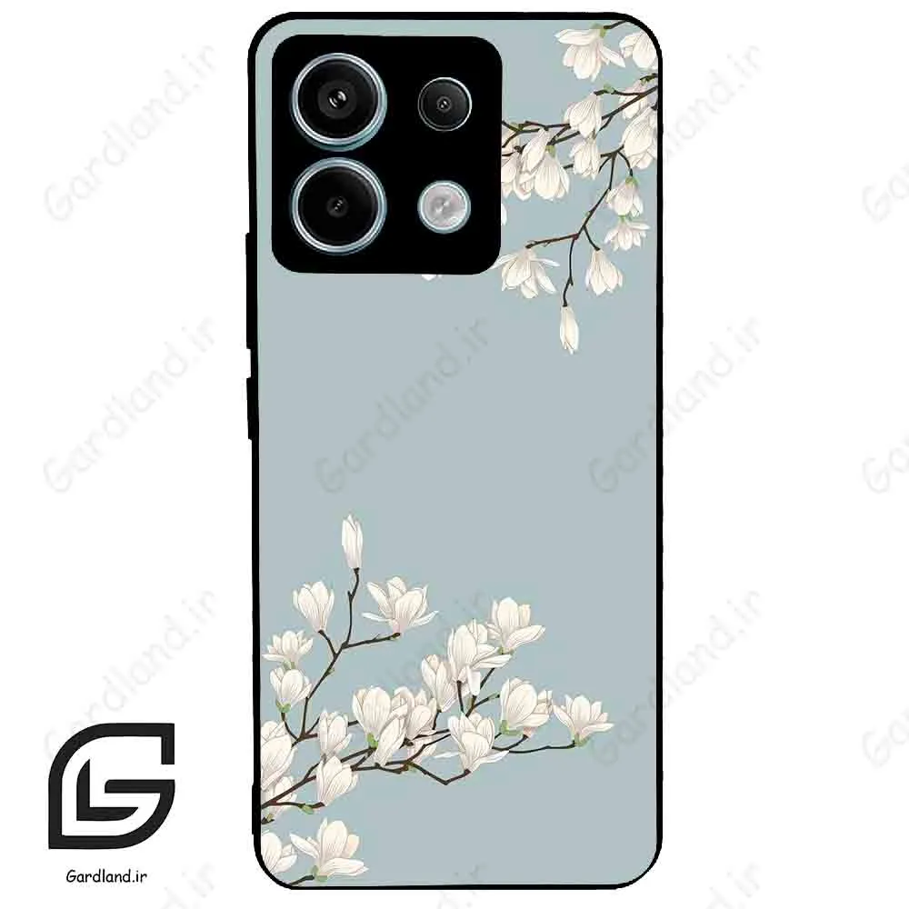 قاب گوشی شیائومی ردمی نوت 13 پرو (Redmi Note 13 Pro 5g ) طرح شکوفه کد 2523