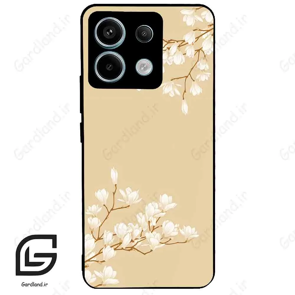 قاب گوشی شیائومی ردمی نوت 13 پرو (Redmi Note 13 Pro 5g ) طرح شکوفه کد 2525