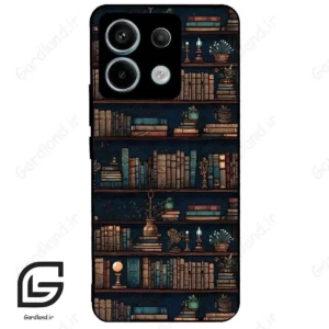 قاب گوشی شیائومی ردمی نوت 13 پرو (Redmi Note 13 Pro 5g ) طرح کتابخانه کد 2536
