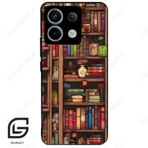 قاب گوشی شیائومی ردمی نوت 13 پرو (Redmi Note 13 Pro 5g ) طرح کتابخانه کد 2537
