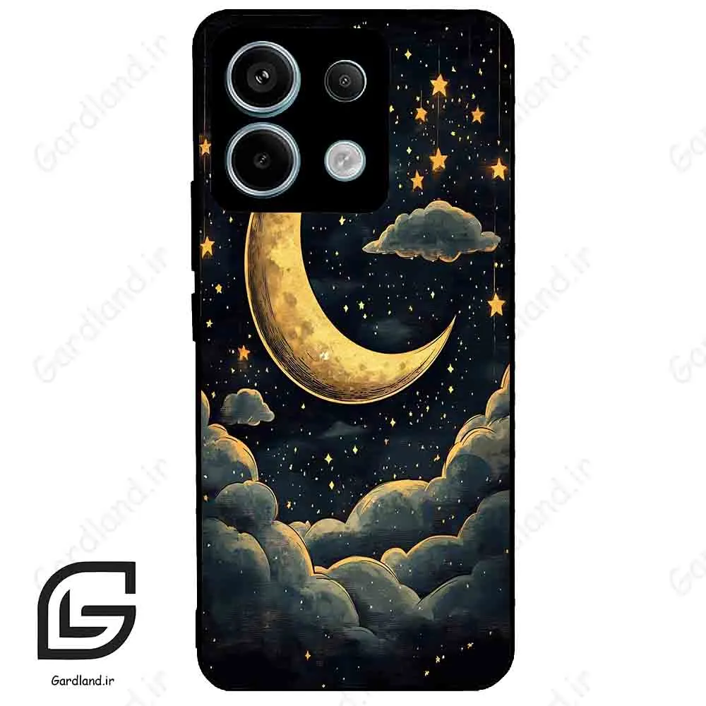 قاب گوشی شیائومی ردمی نوت 13 پرو (Redmi Note 13 Pro 5g ) طرح ماه کد 2547