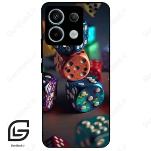 قاب گوشی شیائومی ردمی نوت 13 پرو (Redmi Note 13 Pro 5g ) طرح تاس کد 2556
