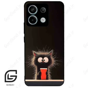 قاب گوشی شیائومی ردمی نوت 13 پرو (Redmi Note 13 Pro 5g ) طرح گربه کد 2580