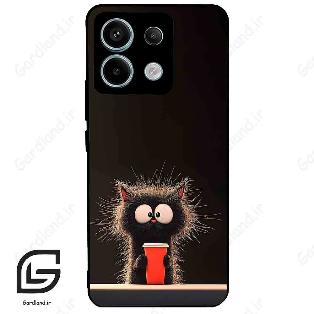 قاب گوشی شیائومی ردمی نوت 13 پرو (Redmi Note 13 Pro 5g ) طرح گربه کد 2580