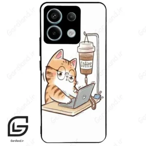 قاب گوشی شیائومی ردمی نوت 13 پرو (Redmi Note 13 Pro 5g ) طرح گربه کد 2617