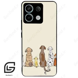 قاب گوشی شیائومی ردمی نوت 13 پرو (Redmi Note 13 Pro 5g ) طرح سگ کد 2630