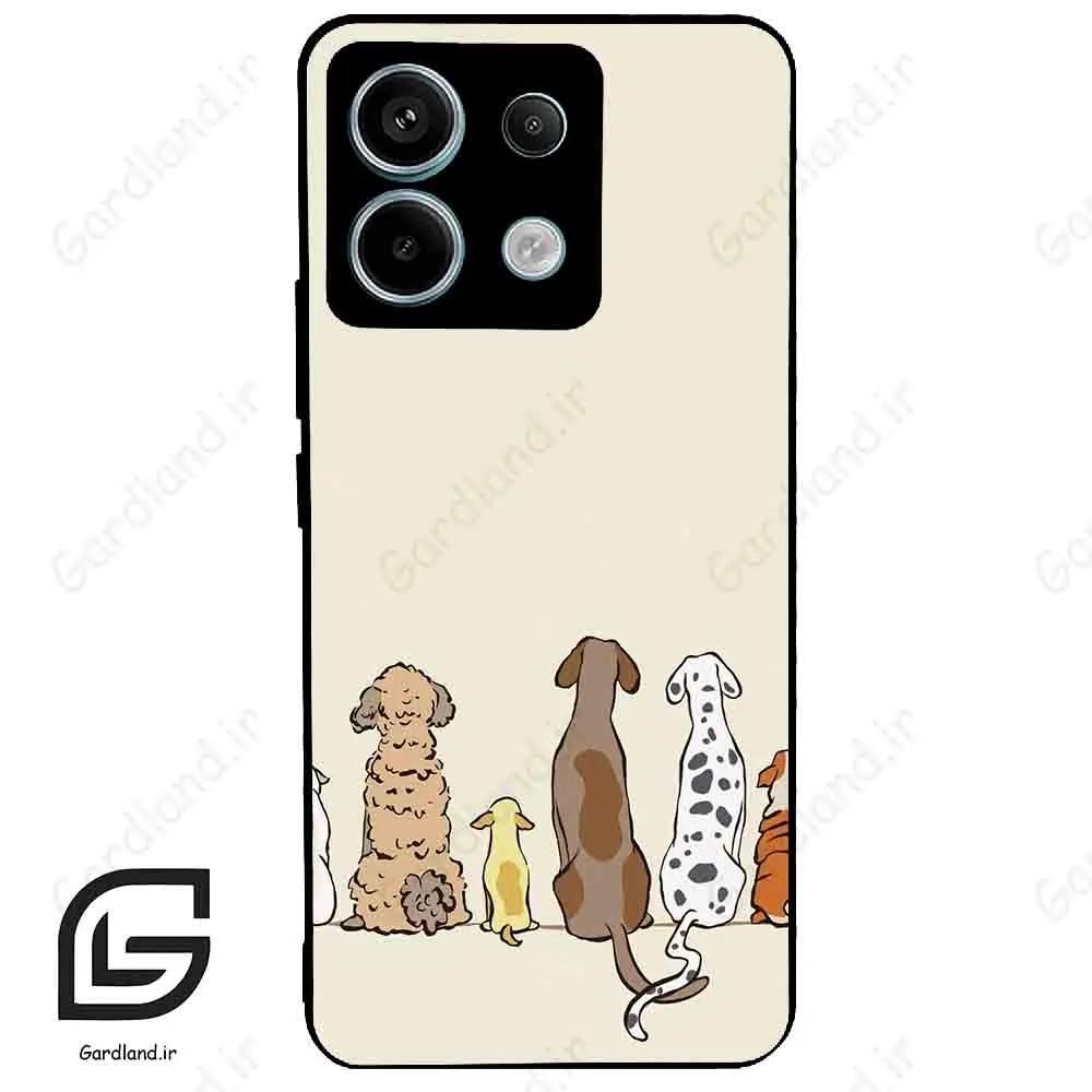 قاب گوشی شیائومی ردمی نوت 13 پرو (Redmi Note 13 Pro 5g ) طرح سگ کد 2630