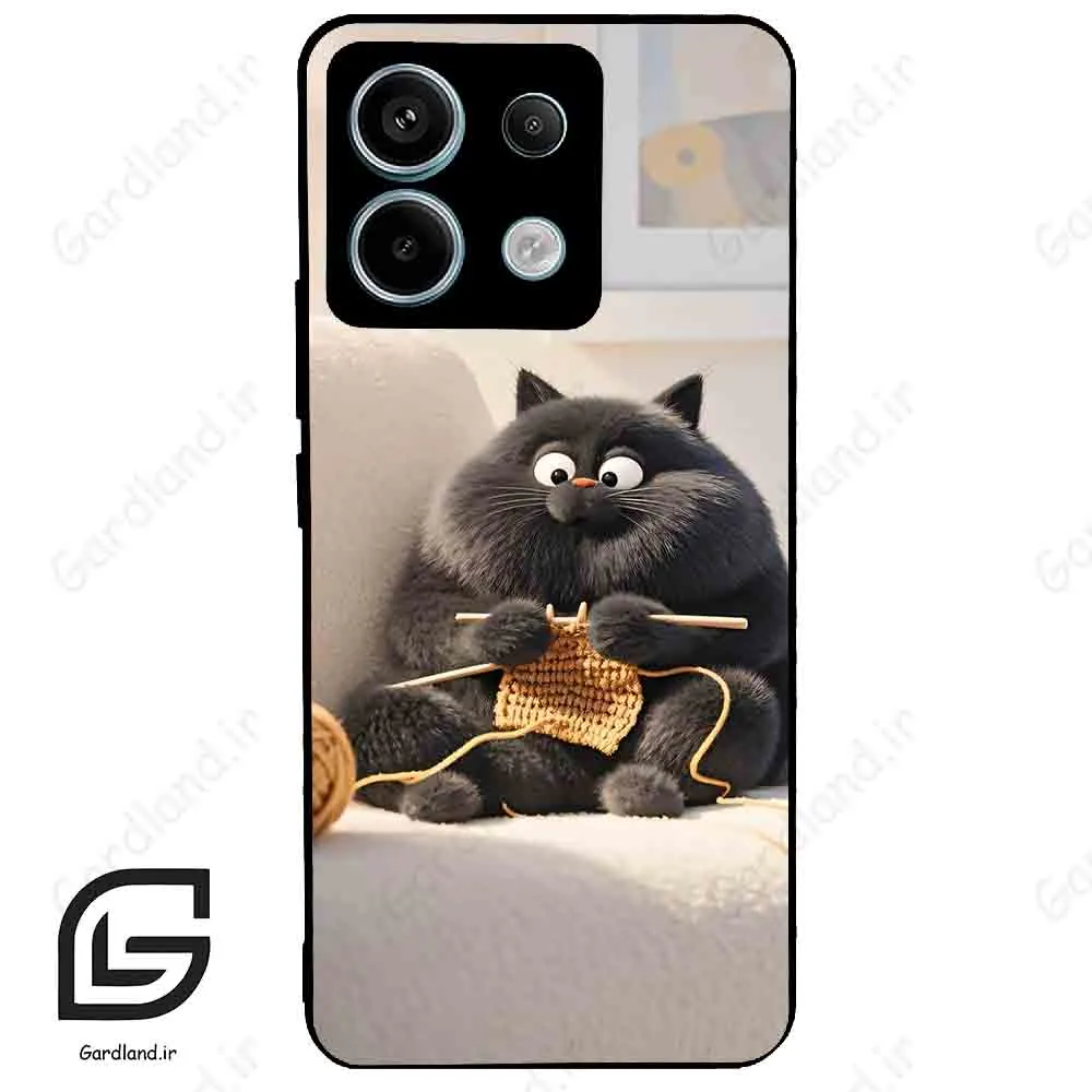 قاب گوشی شیائومی ردمی نوت 13 پرو (Redmi Note 13 Pro 5g ) طرح گربه کد 2639