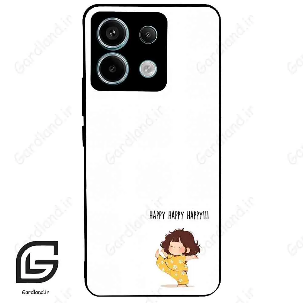 قاب گوشی شیائومی ردمی نوت 13 پرو (Redmi Note 13 Pro 5g ) طرح خوشحال کد 2647