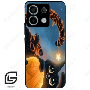 قاب گوشی شیائومی ردمی نوت 13 پرو (Redmi Note 13 Pro 5g ) طرح گربه کد 2654