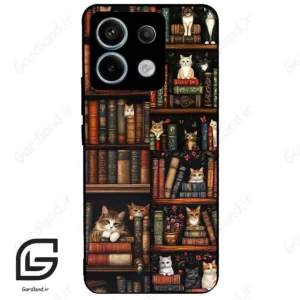قاب گوشی شیائومی ردمی نوت 13 پرو (Redmi Note 13 Pro 5g ) طرح کتابخانه کد 2675