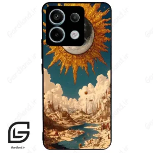 قاب گوشی شیائومی ردمی نوت 13 پرو (Redmi Note 13 Pro 5g ) طرح خورشید کد 2694