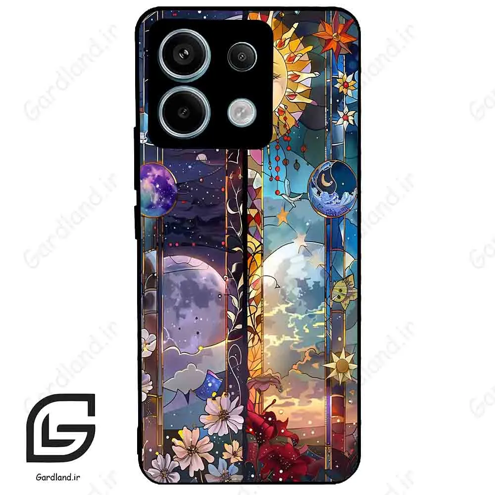قاب گوشی شیائومی ردمی نوت 13 پرو (Redmi Note 13 Pro 5g ) طرح ماه کد 2695
