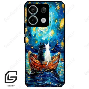 قاب گوشی شیائومی ردمی نوت 13 پرو (Redmi Note 13 Pro 5g ) طرح گربه کد 2727