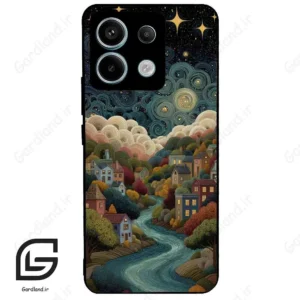 قاب گوشی شیائومی ردمی نوت 13 پرو (Redmi Note 13 Pro 5g ) طرح دهکده کد 2736