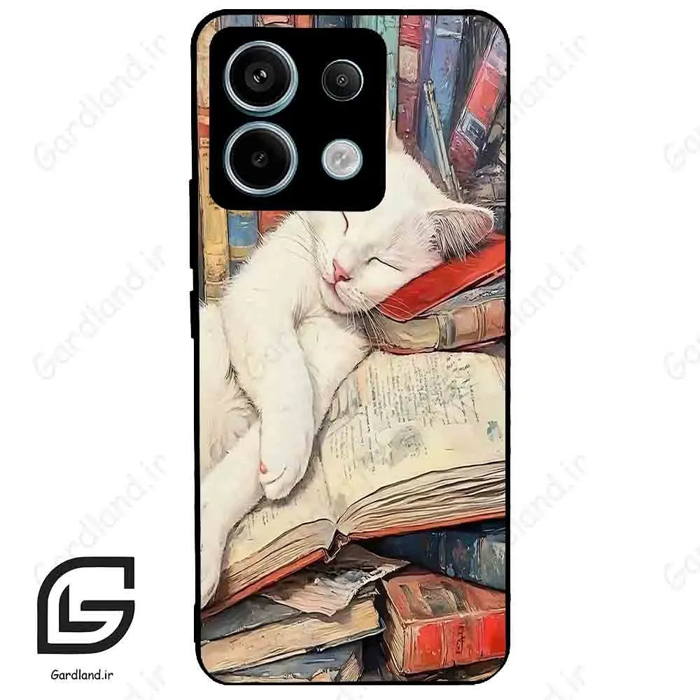 قاب گوشی شیائومی ردمی نوت 13 پرو (Redmi Note 13 Pro 5g ) طرح گربه کد 2758