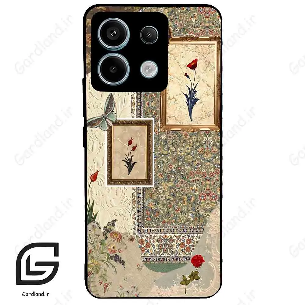 قاب گوشی شیائومی ردمی نوت 13 پرو (Redmi Note 13 Pro 5g ) طرح گل کد 2768