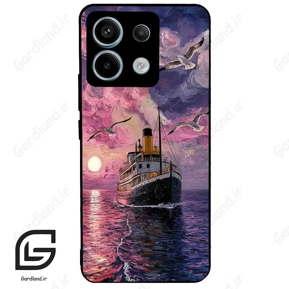 قاب گوشی شیائومی ردمی نوت 13 پرو (Redmi Note 13 Pro 5g ) طرح کشتی کد 2789