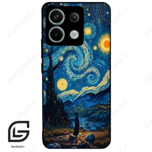 قاب گوشی شیائومی ردمی نوت 13 پرو (Redmi Note 13 Pro 5g ) طرح شب کد 2801