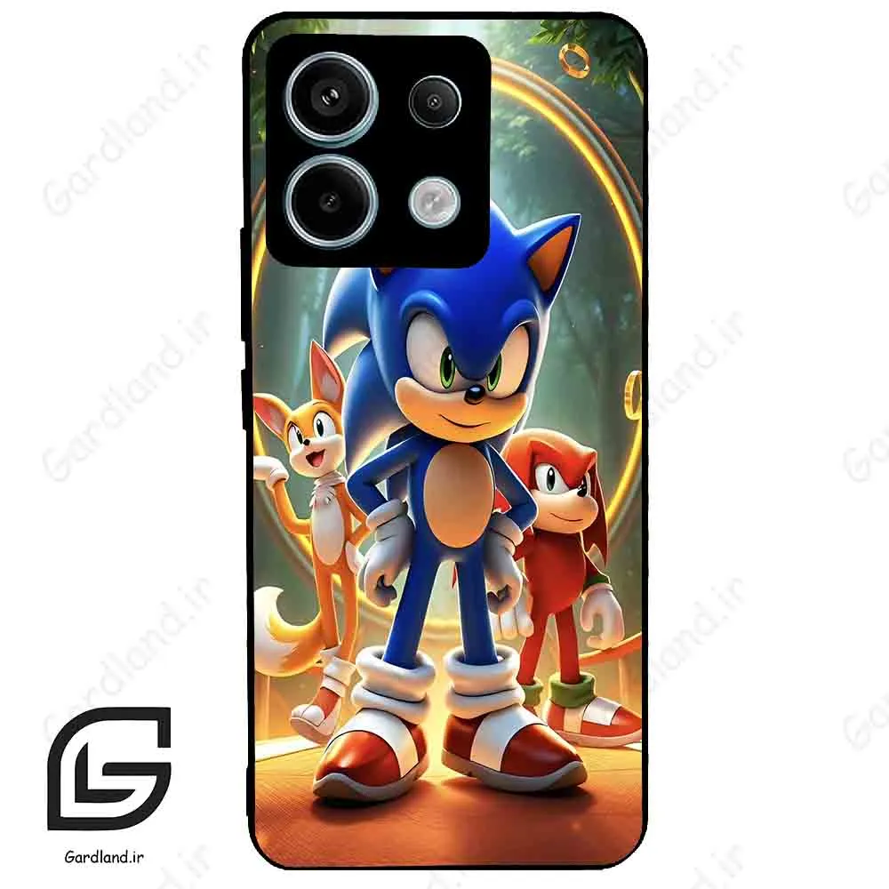 قاب گوشی شیائومی ردمی نوت 13 پرو (Redmi Note 13 Pro 5g ) طرح سونیک کد 2861