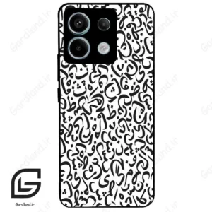 قاب گوشی شیائومی ردمی نوت 13 پرو (Redmi Note 13 Pro 5g ) طرح حروف کد 2882