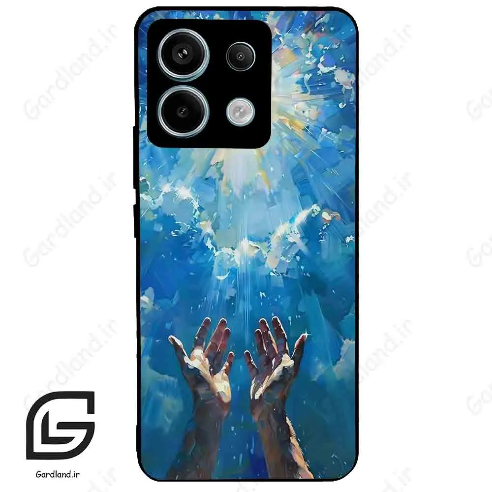 قاب گوشی شیائومی ردمی نوت 13 پرو (Redmi Note 13 Pro 5g ) طرح دعا کد 2930