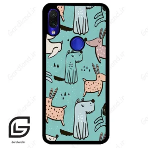 قاب گوشی شیائومی ردمی نوت 7/7پرو (Redmi Note 7 / Note 7 Pro) طرح حیوانات کد 2000